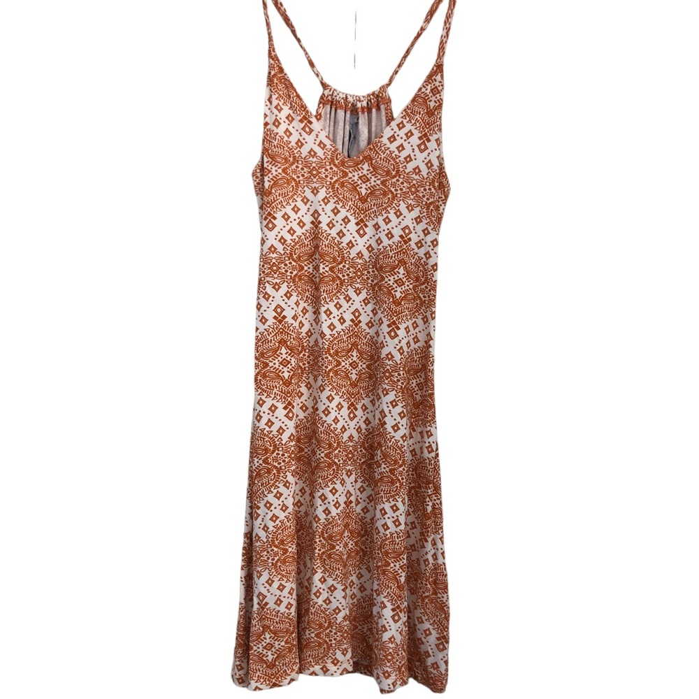 Flying Colors A line Azteca Viscose Tank Dress SZ S
